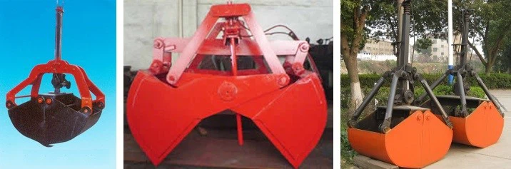 Crane Clamshell Grab Bucket-HUGANG