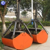 Godet à benne preneuse de grue